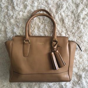 Tan Coach Bag